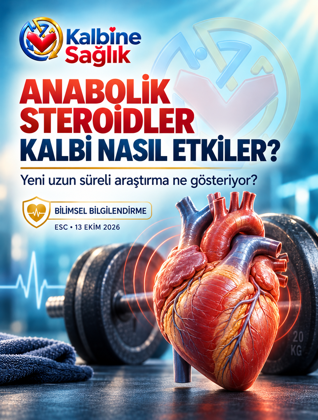 Anabolik Steroidler Kalbi Nasıl Etkiliyor? Yeni Uzun Süreli Araştırmanın Gösterdikleri — için tıbbi bilgilendirme görseli