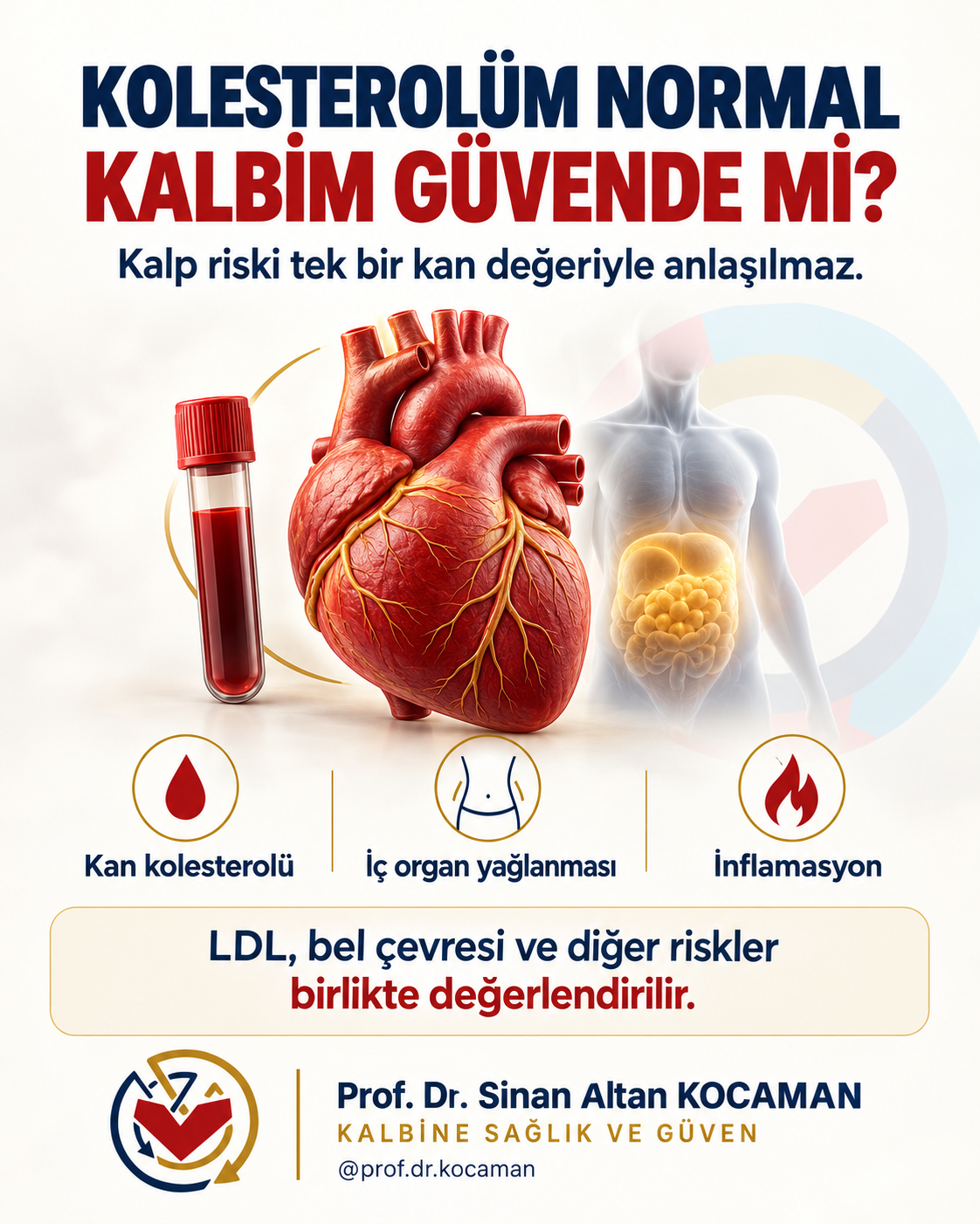 Kolesterol Tahlilinin Ötesinde Kalp Sağlığı — için tıbbi bilgilendirme görseli