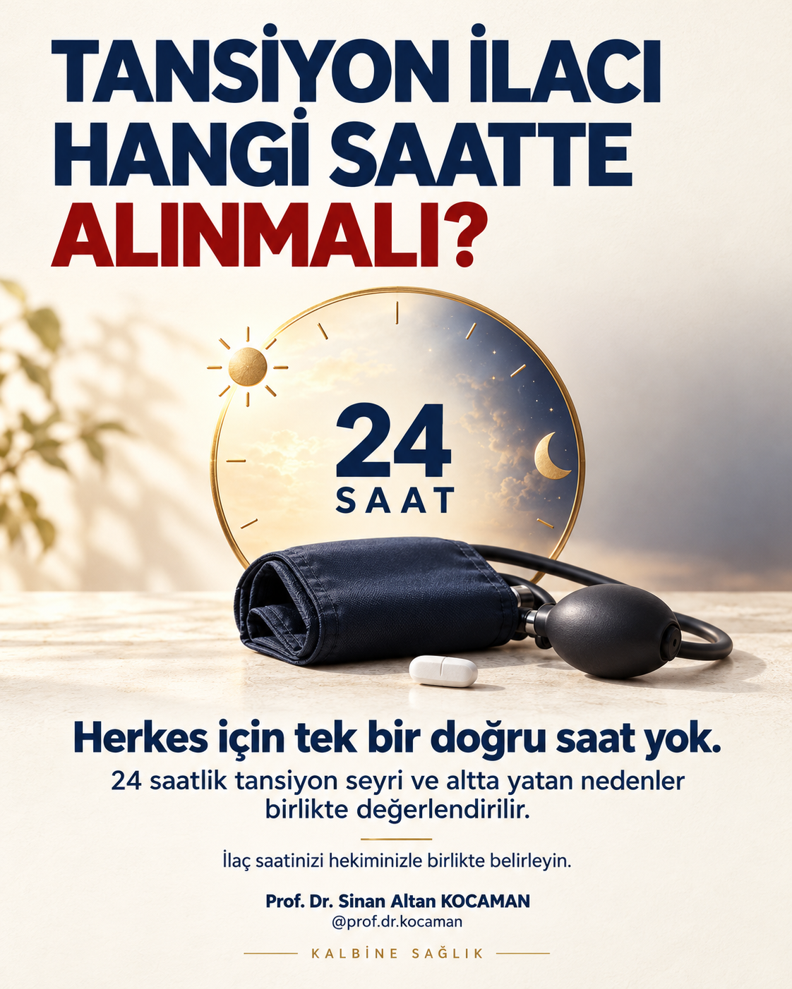 Tansiyon ilacı sabah mı, akşam mı alınmalı? — için tıbbi bilgilendirme görseli